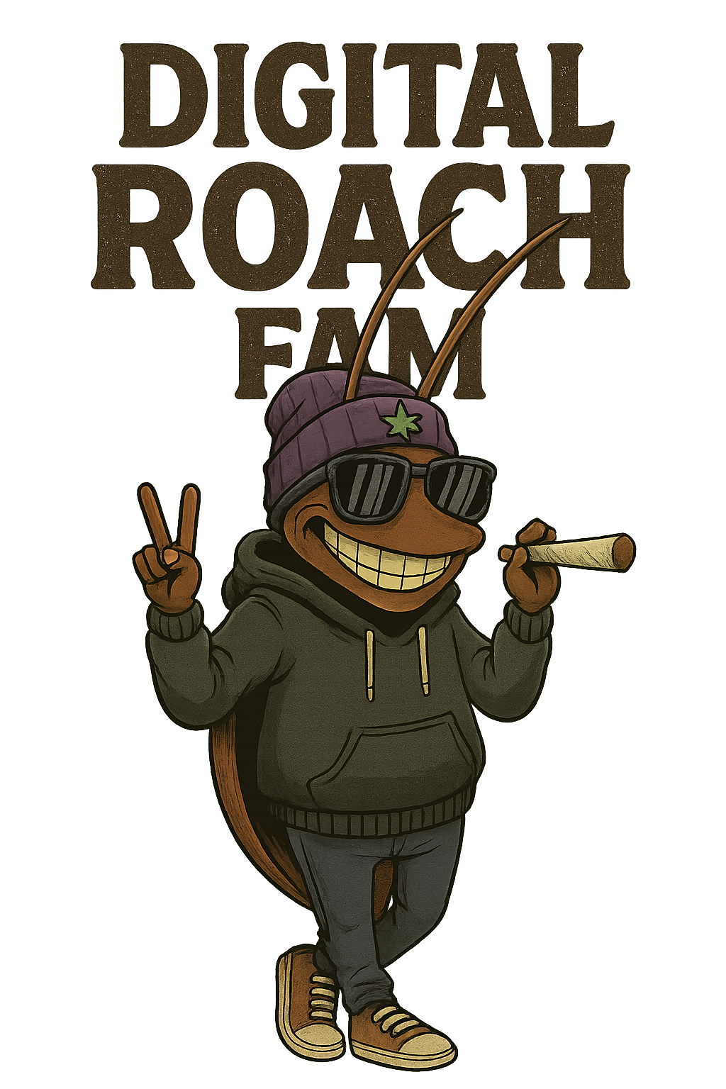 Digital Roach Fam – $4.20 Supporter