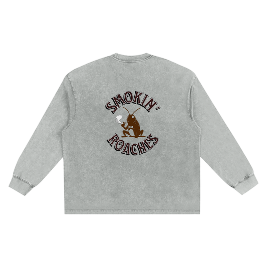 doobie,ash,apricot,long sleeve,t-shirt