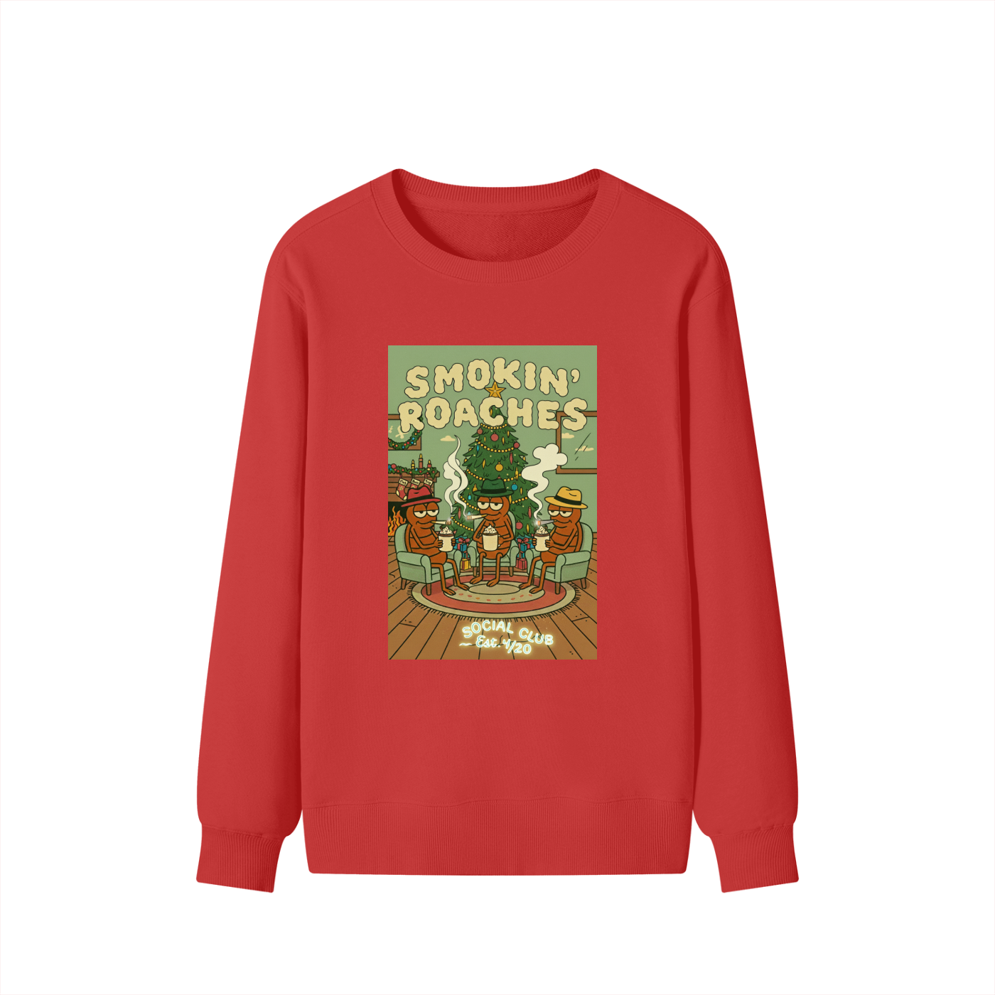 christmas,holidaze,holidays,bud brothers,sweatshirt,crewneck